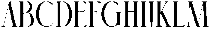 Kegson-Regular otf (400) Font UPPERCASE