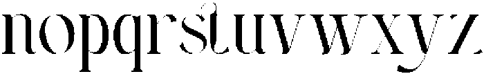 Kegson-Regular otf (400) Font LOWERCASE