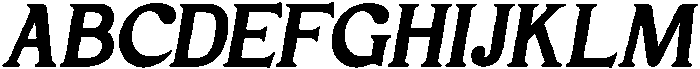 Keijing Italic otf (400) Font UPPERCASE
