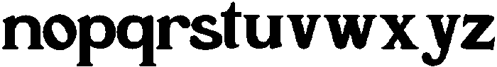 Keijing Regular otf (400) Font LOWERCASE