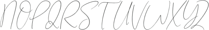 Keithany Italic otf (400) Font UPPERCASE