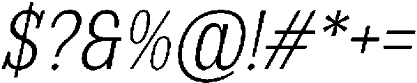 Kelaba Sans Extra Light Italic otf (200) Font OTHER CHARS