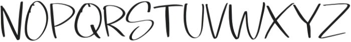 Kellyan Regular otf (400) Font UPPERCASE