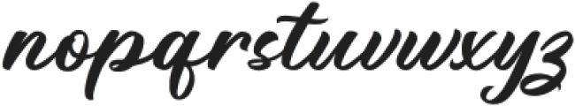 Kellyna Script Regular otf (400) Font LOWERCASE