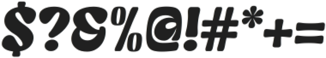 Kelpo Italic ttf (400) Font OTHER CHARS
