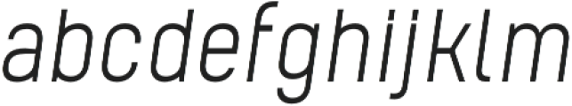 Kelpt Sans B1 Light Italic otf (300) Font LOWERCASE