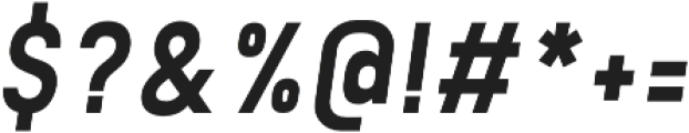 Kelpt Sans B1 Medium Italic otf (500) Font OTHER CHARS