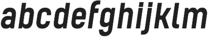 Kelpt Sans B1 Medium Italic otf (500) Font LOWERCASE