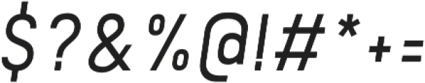 Kelpt Sans B1 SemiLight Italic otf (300) Font OTHER CHARS
