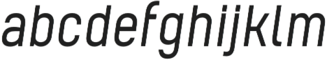 Kelpt Sans B1 SemiLight Italic otf (300) Font LOWERCASE