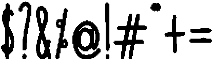 Kemuri Bold otf (700) Font OTHER CHARS