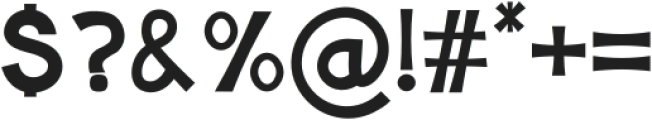 Kendric Regular otf (400) Font OTHER CHARS