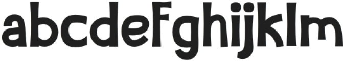 Kendric Regular otf (400) Font LOWERCASE