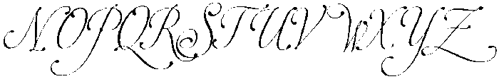 Kennedia Regular otf (400) Font UPPERCASE