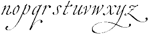 Kennedia Regular otf (400) Font LOWERCASE