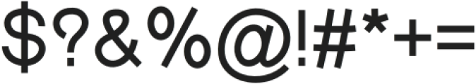 Kenzoo Supplies Sans Serif otf (400) Font OTHER CHARS