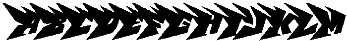 Kenzora-Regular otf (400) Font UPPERCASE