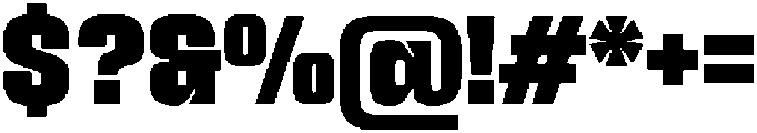 Kepater Black otf (900) Font OTHER CHARS