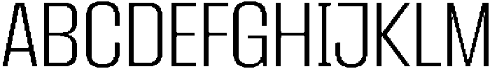 Kepater Extra Light otf (200) Font UPPERCASE