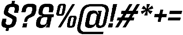 Kepater Medium Italic otf (500) Font OTHER CHARS