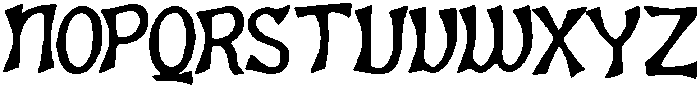 Kepo ttf (400) Font UPPERCASE