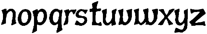 Kepo ttf (400) Font LOWERCASE