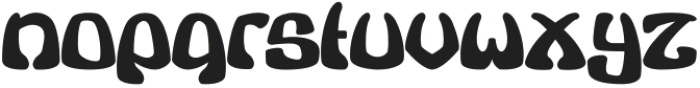 Keretro-Regular otf (400) Font LOWERCASE