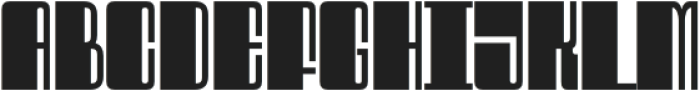 Kerteg Bold otf (700) Font UPPERCASE