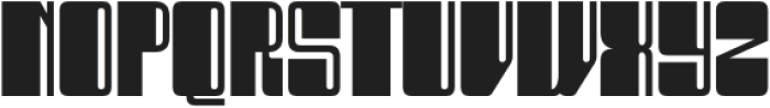 Kerteg Bold otf (700) Font UPPERCASE