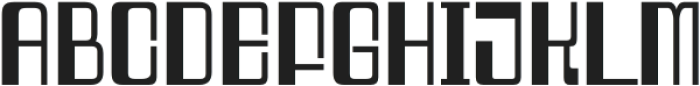 Kerteg Regular otf (400) Font UPPERCASE