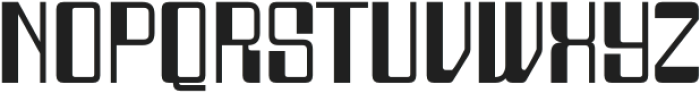 Kerteg Regular otf (400) Font UPPERCASE