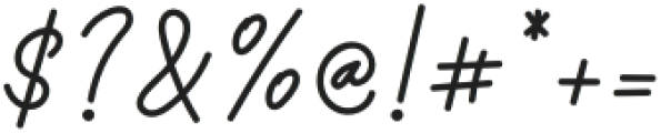 Kertosono Script otf (400) Font OTHER CHARS