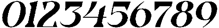 Kesiq Italic otf (400) Font OTHER CHARS