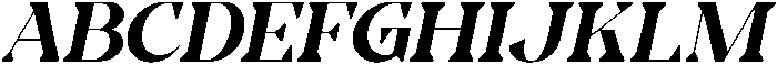 Kesiq Italic otf (400) Font UPPERCASE