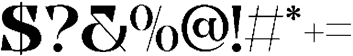 Kesiq Regular otf (400) Font OTHER CHARS