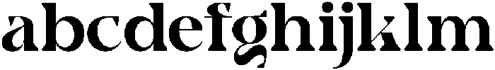 Kesiq Regular otf (400) Font LOWERCASE