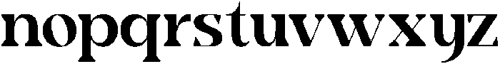 Kesiq Regular otf (400) Font LOWERCASE