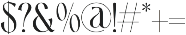 Kestia-Regular otf (400) Font OTHER CHARS