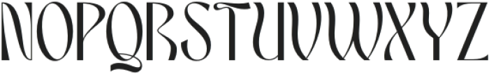 Kestia-Regular otf (400) Font UPPERCASE