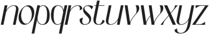 Kesto Oblique otf (400) Font LOWERCASE