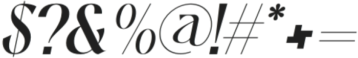Kesto Semi Bold Oblique otf (600) Font OTHER CHARS