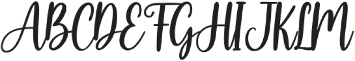 Kevin Keyla Italic ttf (400) Font UPPERCASE