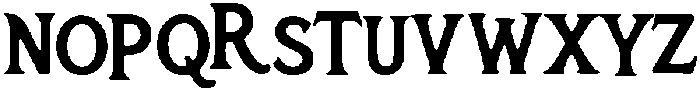 Kewahi ttf (400) Font LOWERCASE