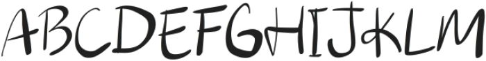 Keydront Regular ttf (400) Font UPPERCASE