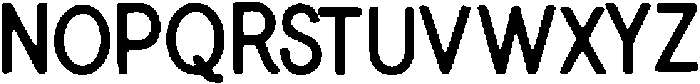 Kezu ttf (400) Font LOWERCASE
