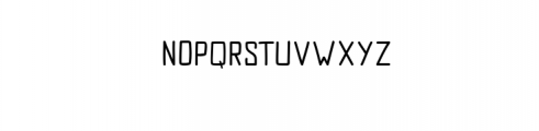 Kelium-Regular.ttf Font LOWERCASE