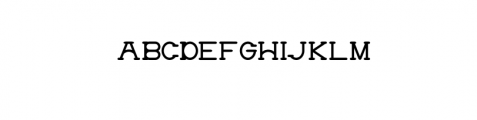 Kellia Wakeup-Serif.otf Font UPPERCASE