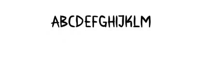 Kerape.otf Font UPPERCASE