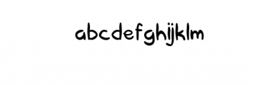 Kerape.otf Font LOWERCASE