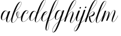 Keneisha Regular Font LOWERCASE